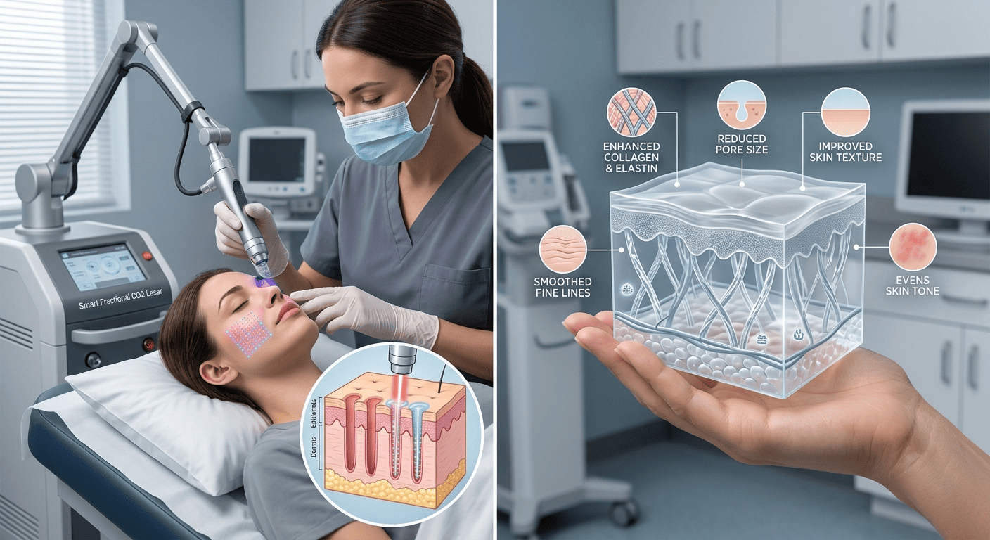 Benefits of Smart Fractional CO2 Laser for Skin Resurfacing