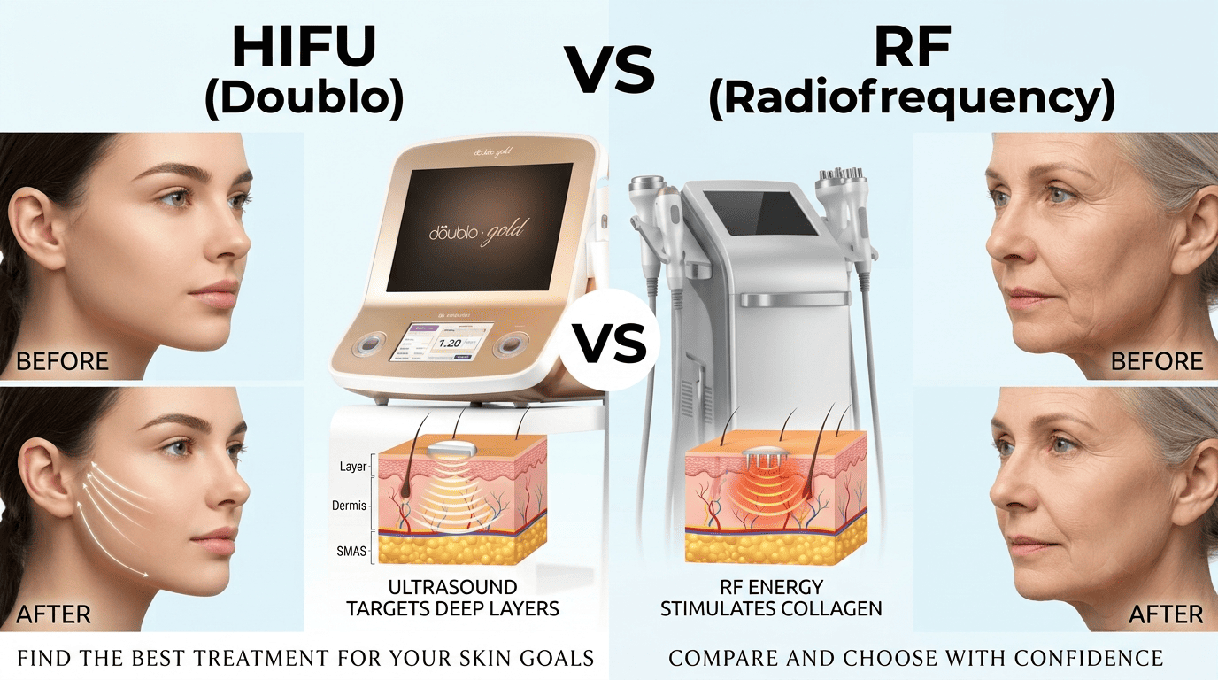 Doublo HIFU System vs RF Treatments: Which One Is Better?