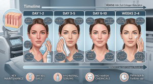Smart Fractional CO2 Laser Recovery Timeline: What to Expect After Treatment